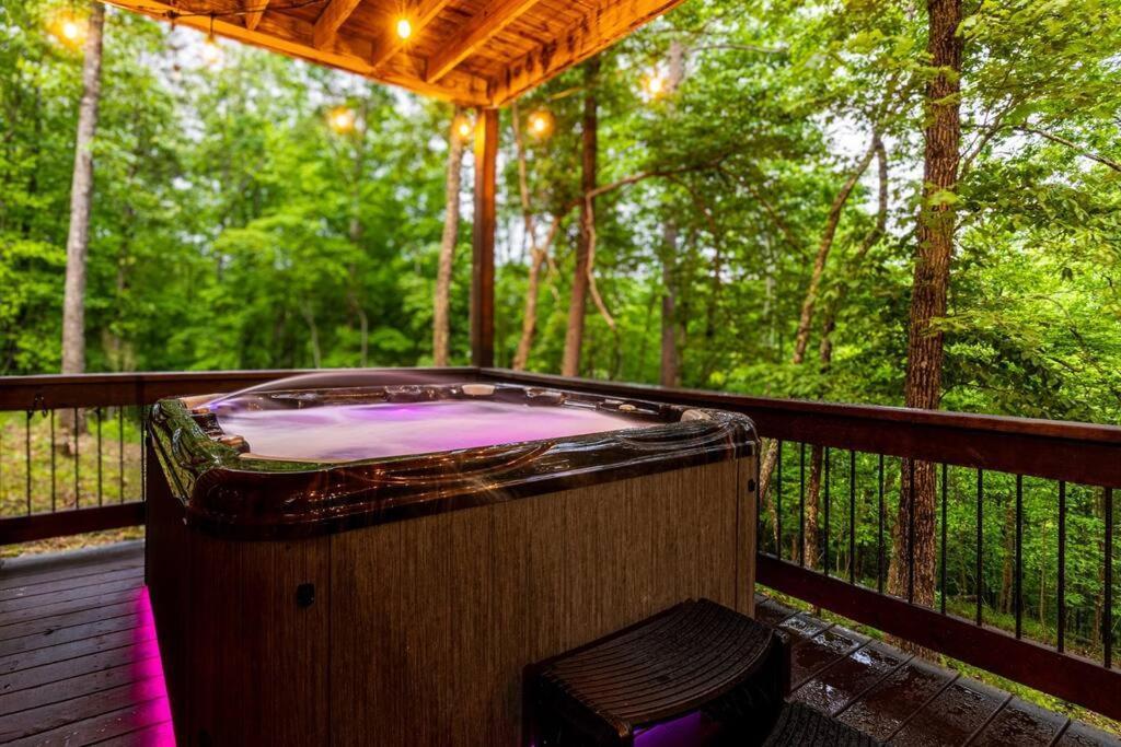 Luxe Family Cabin 8 Min To Downtown Blue Ridge Extérieur photo